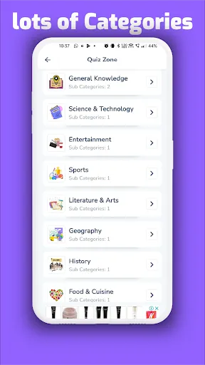 Скриншот 4 — Earning Quiz: Play & Earn Cash