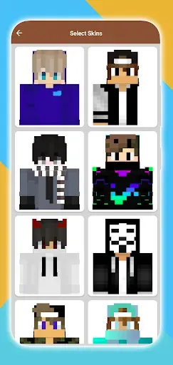 Скриншот 2 — Boys Skins for Minecraft PE