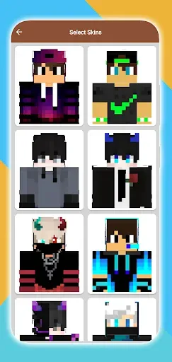Скриншот 3 — Boys Skins for Minecraft PE