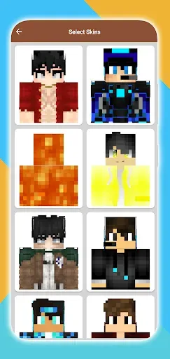 Скриншот 5 — Boys Skins for Minecraft PE