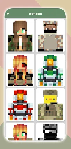 Скриншот 2 — Military Skins for Minecraft