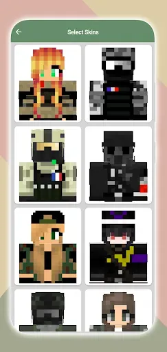 Скриншот 3 — Military Skins for Minecraft
