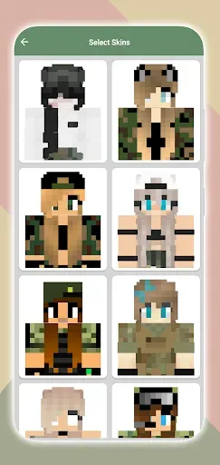 Скриншот 4 — Military Skins for Minecraft