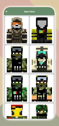 Скриншот 6 — Military Skins for Minecraft