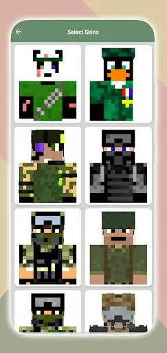 Скриншот 7 — Military Skins for Minecraft