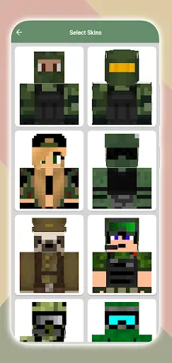 Скриншот 8 — Military Skins for Minecraft