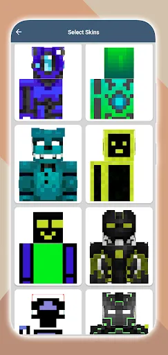 Скриншот 5 — Robot Skins for Minecraft PE