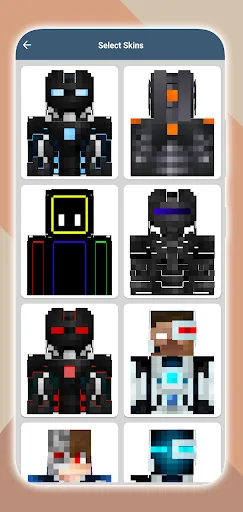 Скриншот 7 — Robot Skins for Minecraft PE
