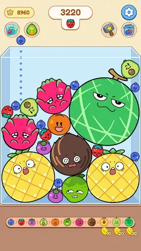 Скриншот 5 — Fruit Smash - Drop and Merge