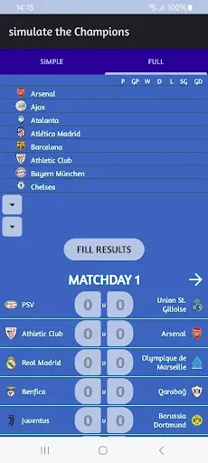 Скриншот 2 — Champions Simulator