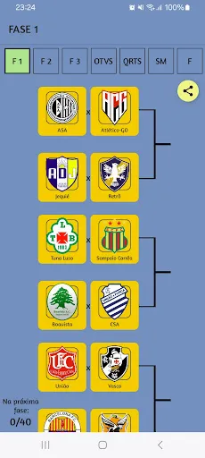 Скриншот 1 — Simulador Copa do Brasil