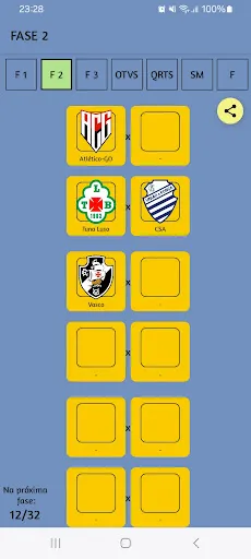 Скриншот 2 — Simulador Copa do Brasil