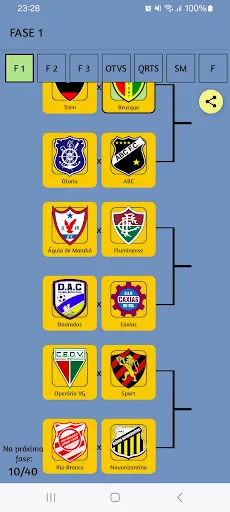 Скриншот 4 — Simulador Copa do Brasil