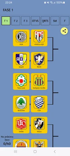 Скриншот 5 — Simulador Copa do Brasil