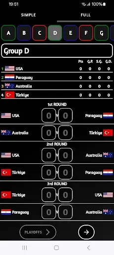 Скриншот 3 — World Cup 2026 Simulator