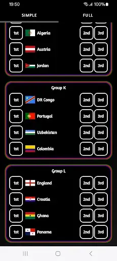 Скриншот 8 — World Cup 2026 Simulator