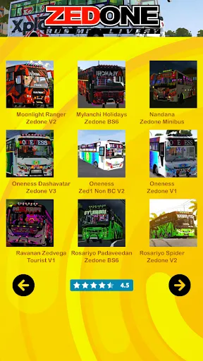 Скриншот 3 — Zedone Bus Mods Livery App