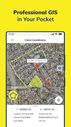 Скриншот 1 — Coordinator-Collect Coordinate