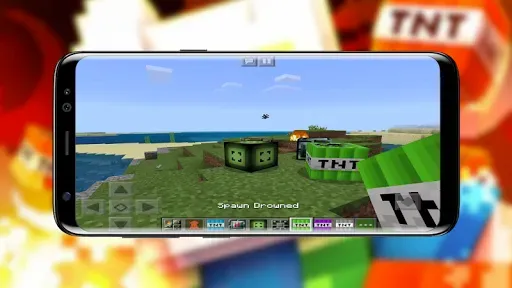 Скриншот 1 — TNT Mod for MCPE