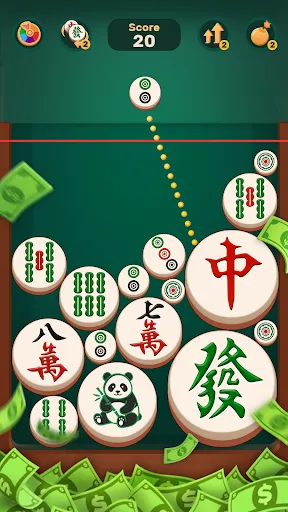 Скриншот 1 — Panda Merge Mahjong