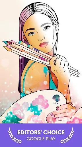Скриншот 1 — Recolor - Anti-Stress Coloring
