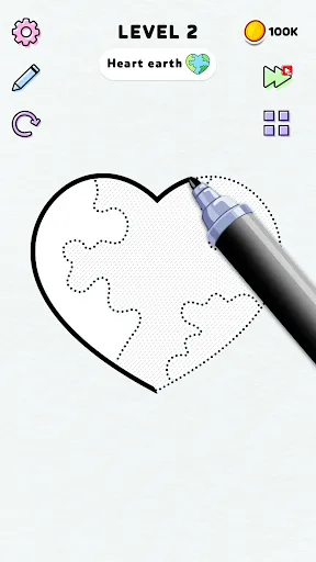 Скриншот 6 — Color ASMR Game: Coloring Page