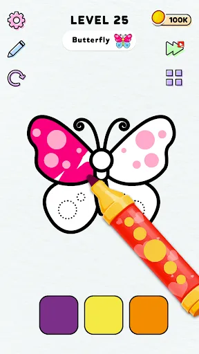 Скриншот 7 — Color ASMR Game: Coloring Page
