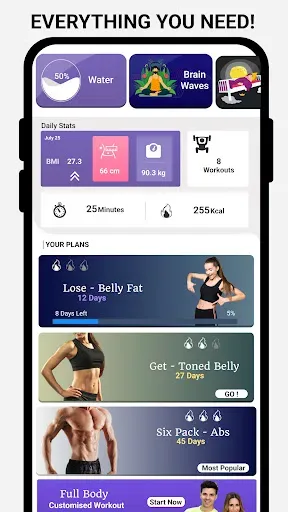 Скриншот 2 — Lose Weight - Weight Loss App