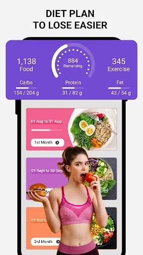 Скриншот 4 — Lose Weight - Weight Loss App