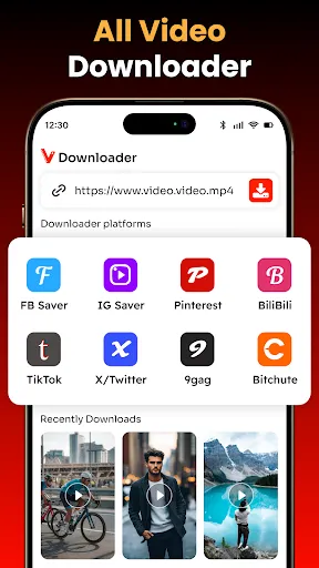 Скриншот 1 — Video Downloader & HD Download