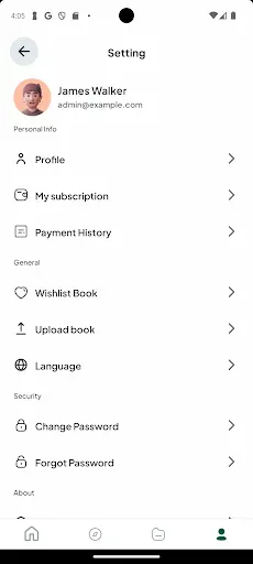 Скриншот 5 — FB2 Audio AI Reader