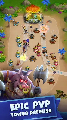 Скриншот 1 — Tower Rush - Tower Defense TD