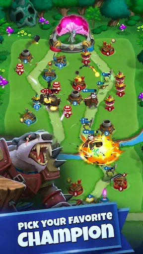 Скриншот 3 — Tower Rush - Tower Defense TD