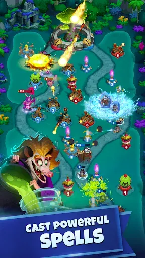 Скриншот 4 — Tower Rush - Tower Defense TD