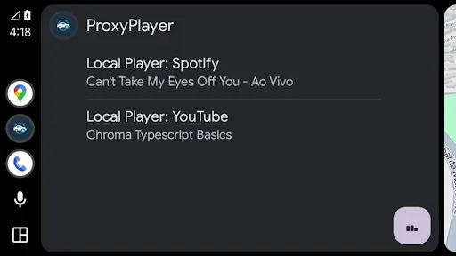 Скриншот 4 — Android Auto Proxy Player