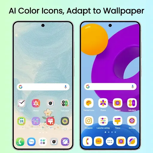 Скриншот 3 — Super S26 Launcher: ColorOneUi