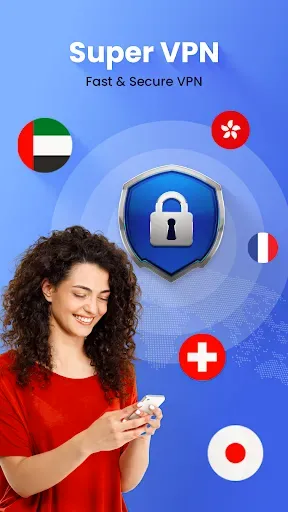 Скриншот 1 — Super VPN: Fast & Secure