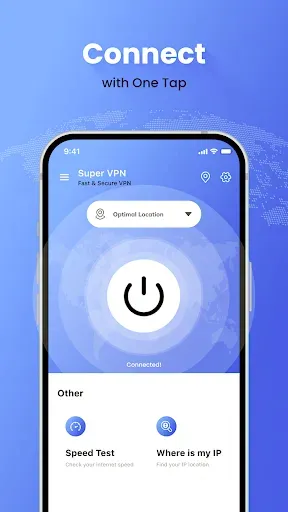 Скриншот 2 — Super VPN: Fast & Secure