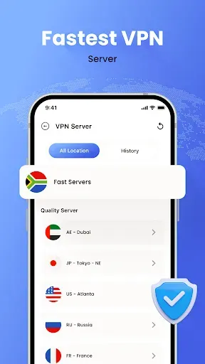 Скриншот 3 — Super VPN: Fast & Secure