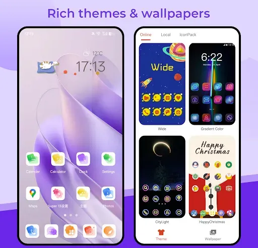 Скриншот 5 — Super16 Launcher for Android16