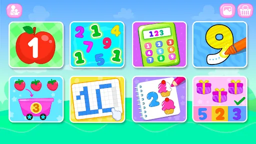 Скриншот 1 — 123 Tracing Numbers for Kids
