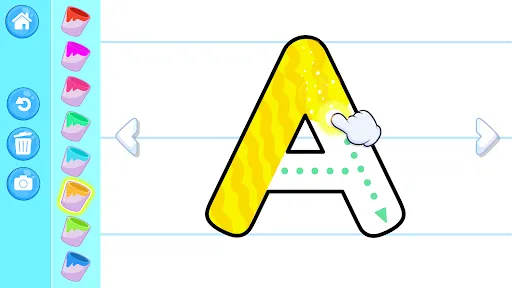Скриншот 2 — ABC Tracing alphabets for kids
