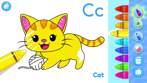 Скриншот 3 — ABC Tracing alphabets for kids