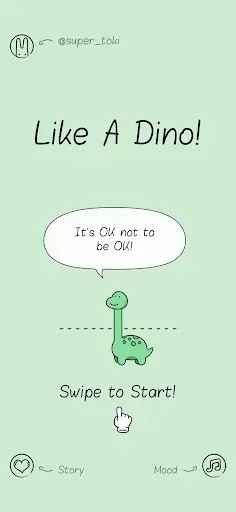 Скриншот 1 — Like A Dino!