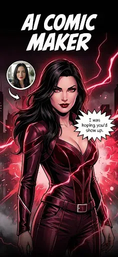 Скриншот 1 — Comics AI: Comic & Manga Maker