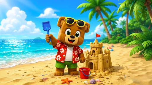 Скриншот 1 — Jumping Bear World 3D