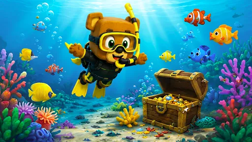 Скриншот 7 — Jumping Bear World 3D