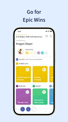 Скриншот 2 — SuperBetter: Mental Health
