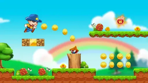 Скриншот 3 — Super Bino 2: Adventure World