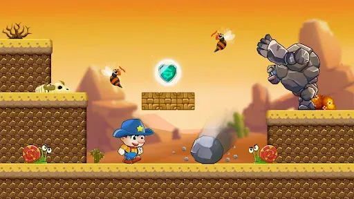 Скриншот 4 — Super Bino 2: Adventure World